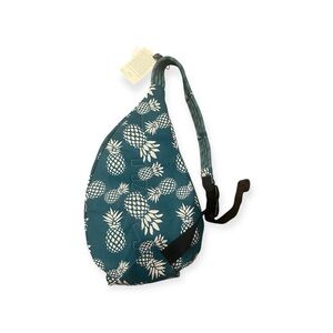 KAVU Rope Sling Backpack Pineapple Print Crossbody Bag NWT Unisex
